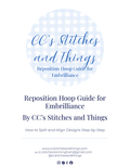 Repositional Hoop Embrilliance Guide front cover