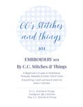 Embroidery 101 Guide