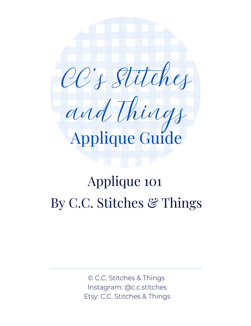 Appliqué 101 Guide