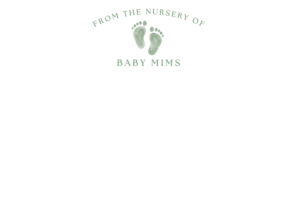 Baby Shower Thank You Card (Editable Canva Template)