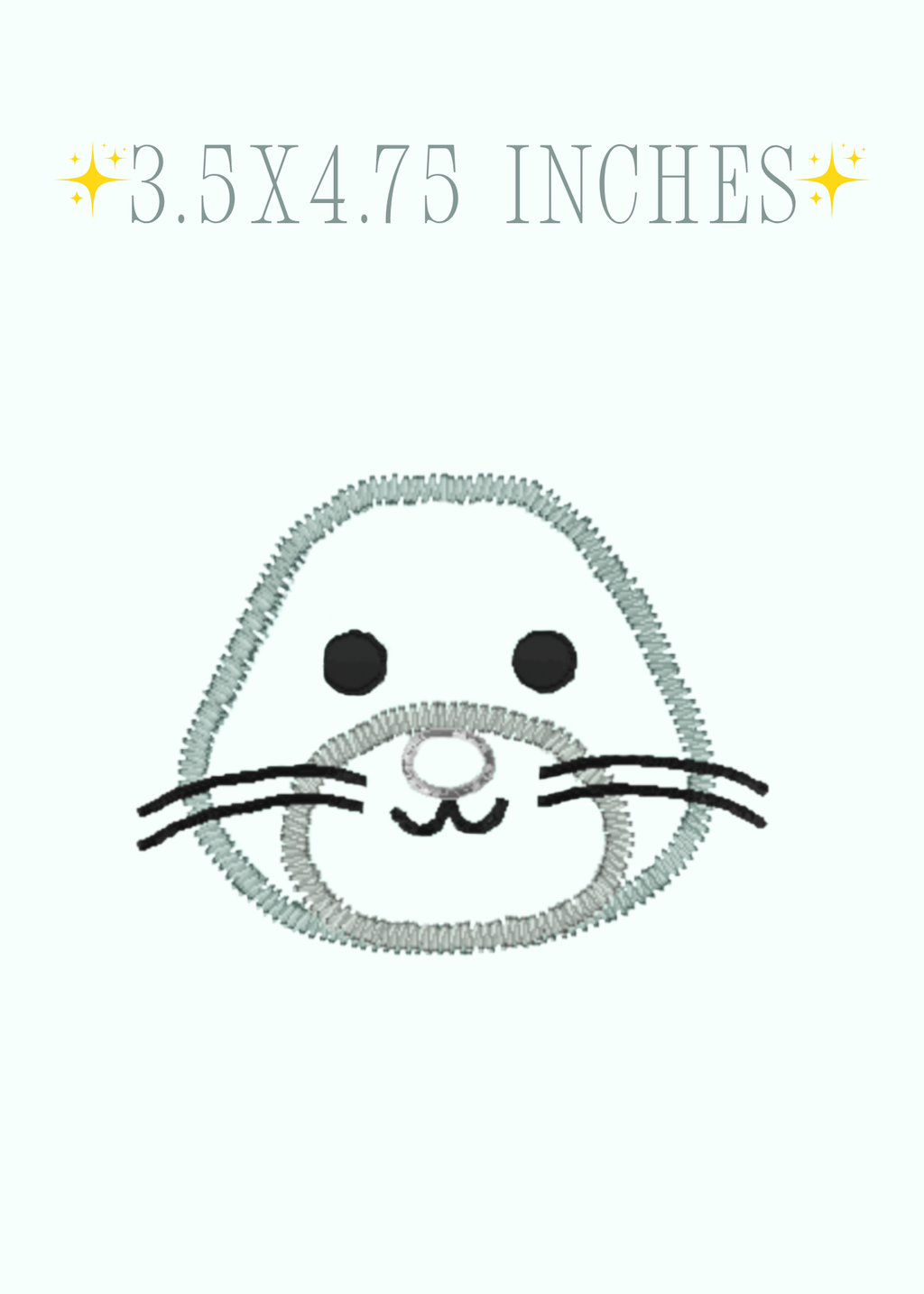 Handprint Bunny Keepsake Appliqué Design