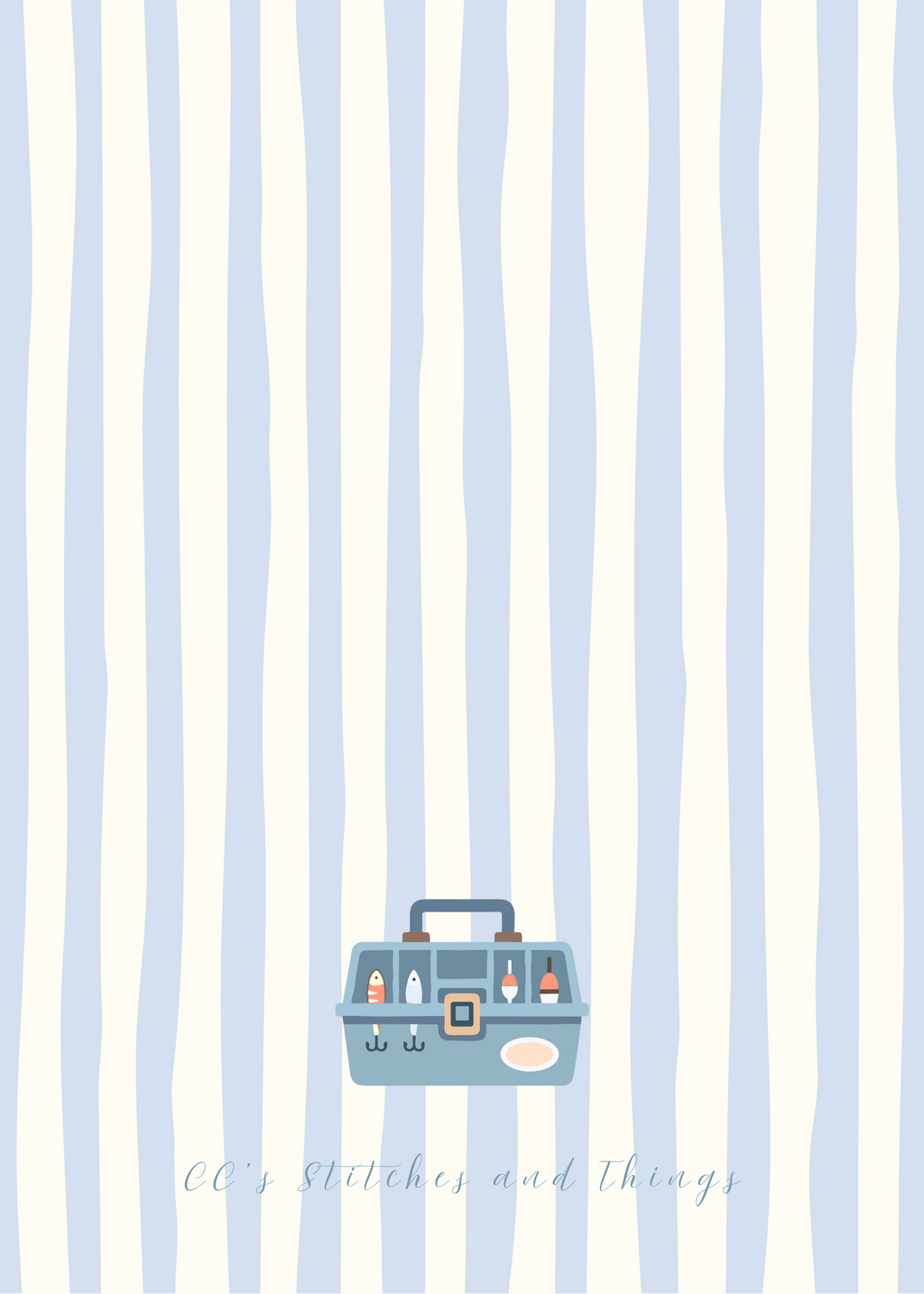 Fish Birthday Invitation Suite (Editable Canva Template)