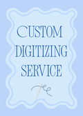 Custom Digitizing Service