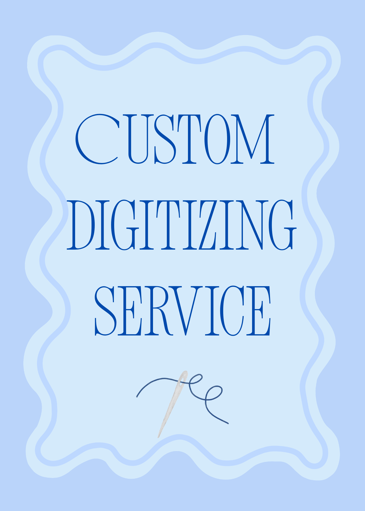 Custom Digitizing Service