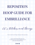 Repositional Hoop Embrilliance Guide