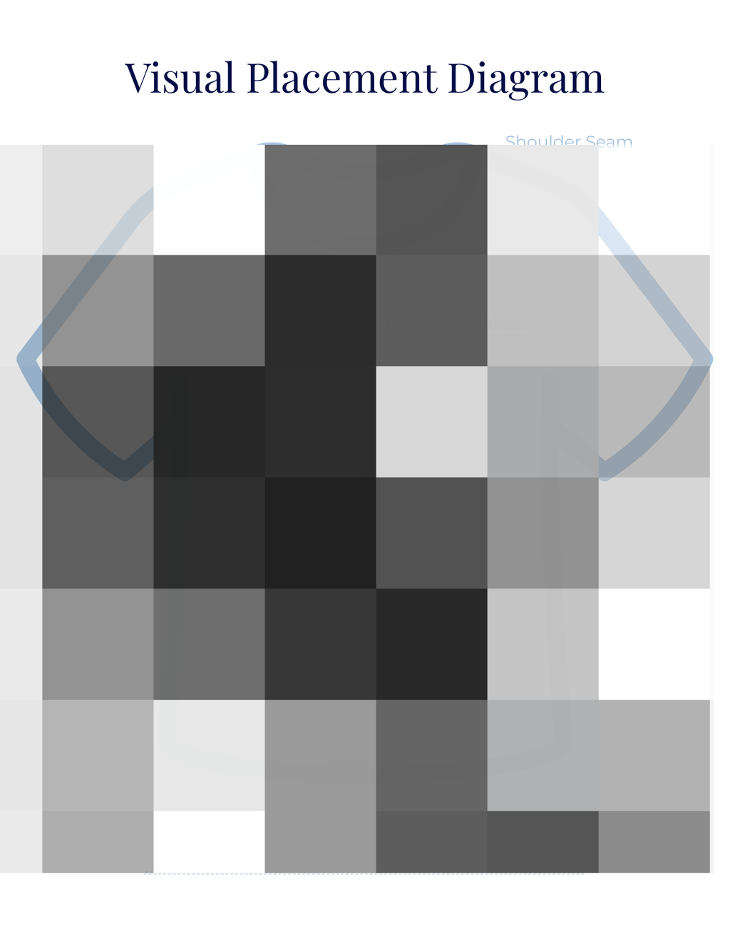 Center Chest Guide visual placement diagram